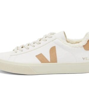 Veja Cream and Tan Women's Sneakers